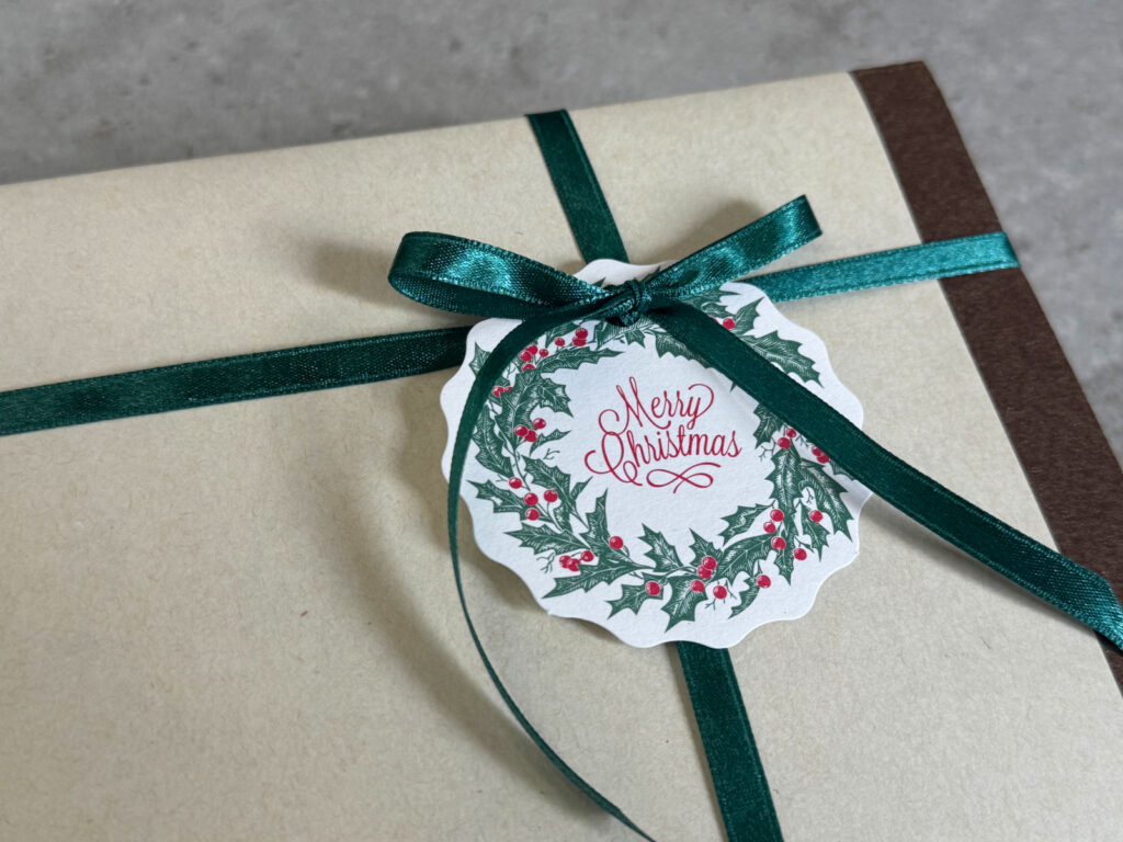 クリスマスラッピング