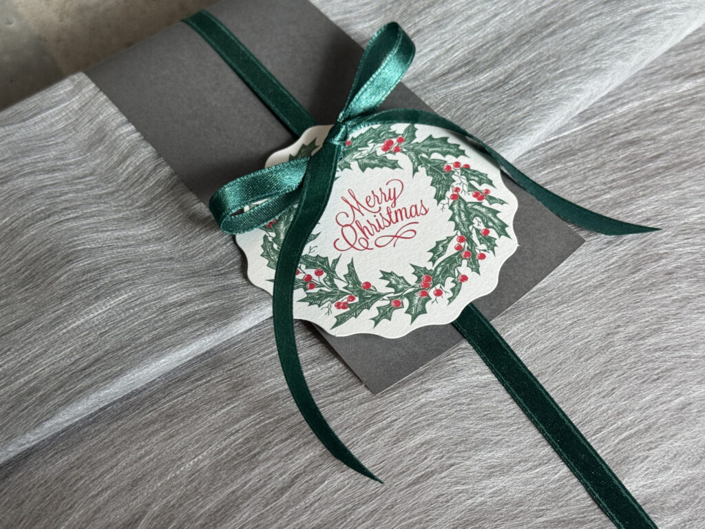 クリスマスラッピング