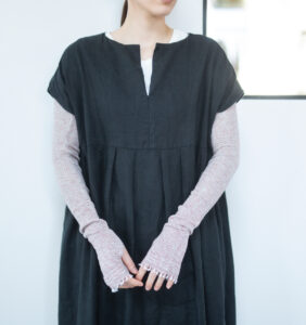 アームカバー着用画像