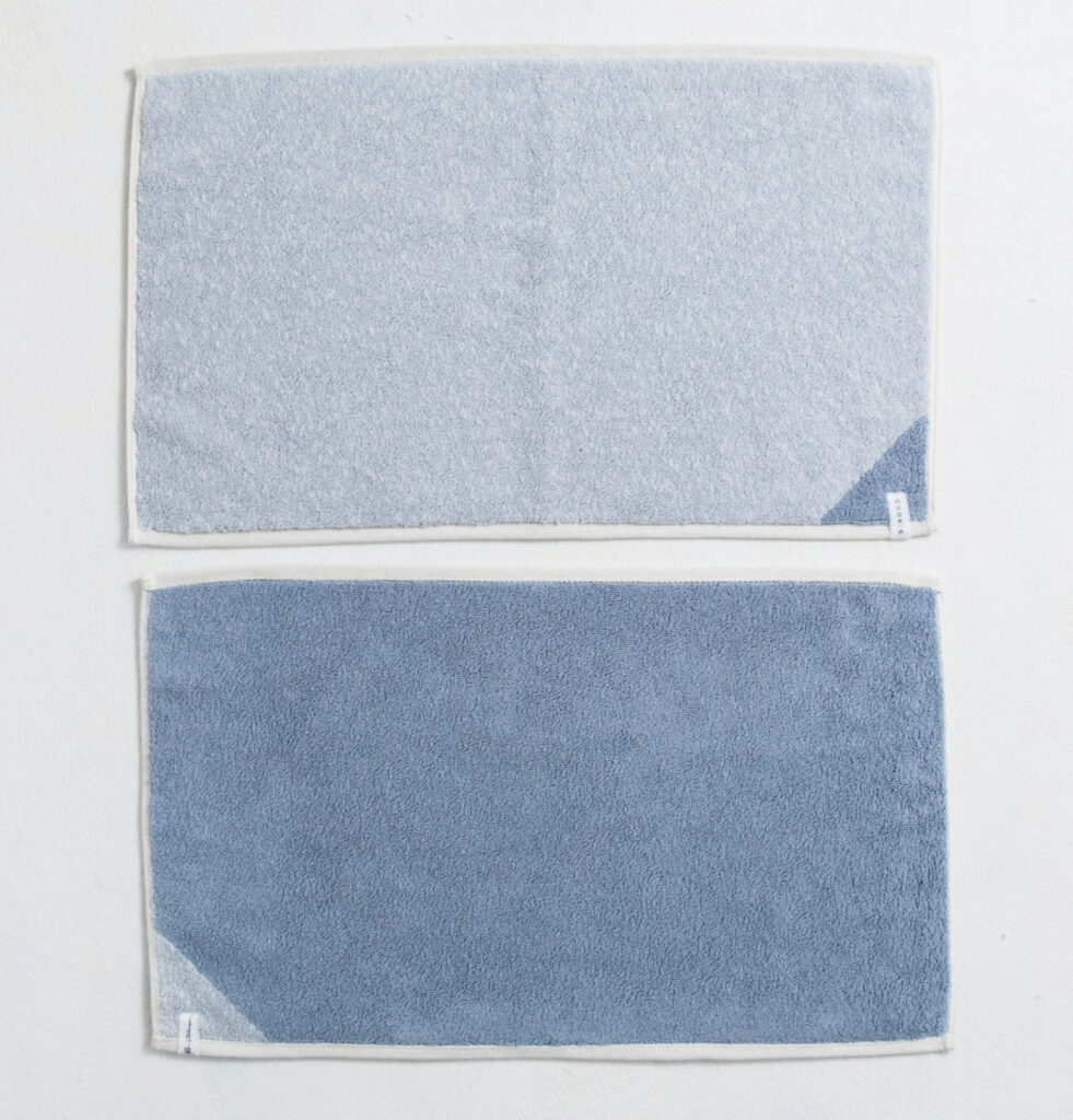CUON:E　ｸｵﾝｲｰ　サファイス リバーシ　バスマット　ブルー　商品画像