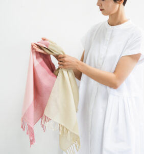 WAKKA　リングストール　着用画像