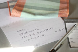 imabari letter towels　今治レタータオル　パッケージ画像