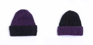 8WAY ウールキャップ　リバーシブルの画像