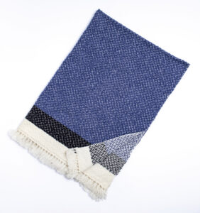 ウールコットンブランケットショール ヘリンボーン KAWARIシリーズ 商品画像