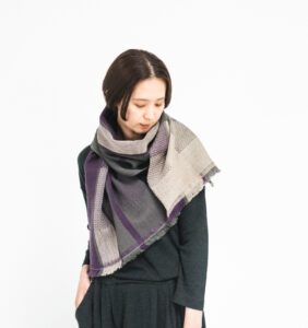 SHUSU ウールマフラー オータムリーブス