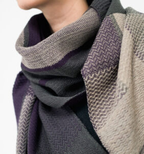 SHUSU ウールマフラー オータムリーブス