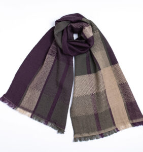 SHUSU ウールマフラー オータムリーブス