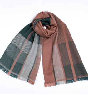 SHUSU ウールマフラー オータムリーブス