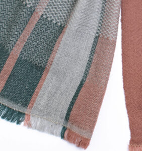 SHUSU ウールマフラー オータムリーブス