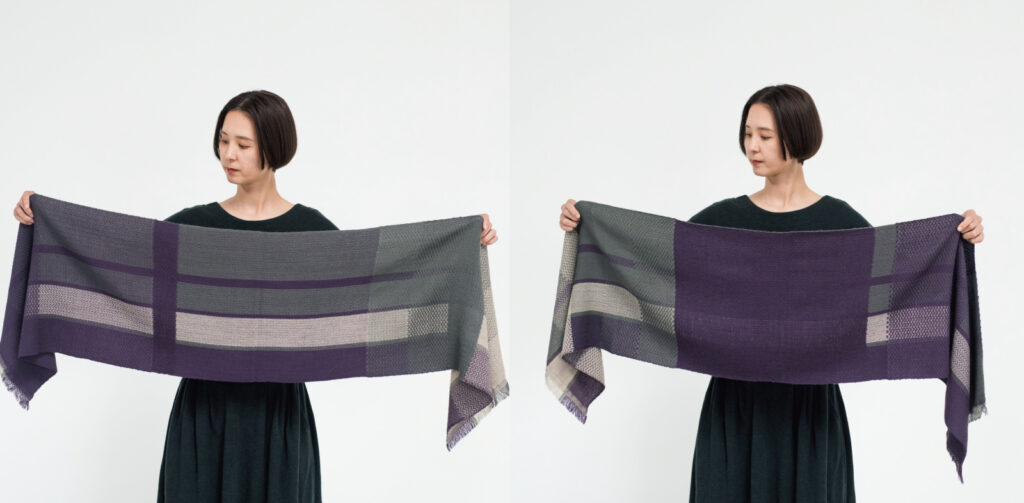 SHUSU ウールマフラー オータムリーブス