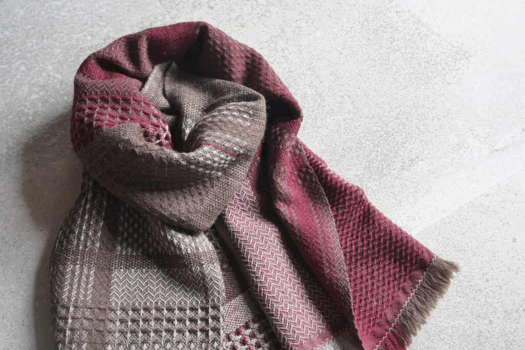 かわり織りマフラー　商品単体画像