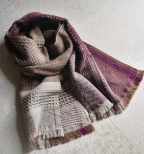 かわり織りマフラー　商品単体画像