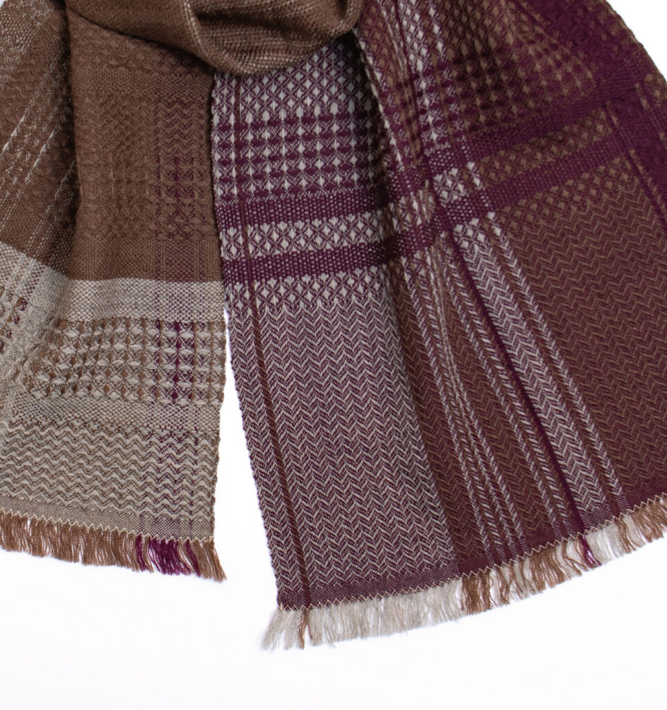 かわり織りマフラー　商品単体画像