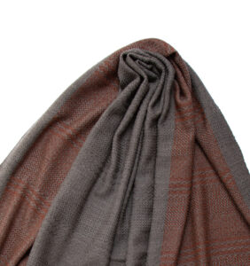 ｋａｗａｒｉ　ウールショール　ウィーブボーダー　画像