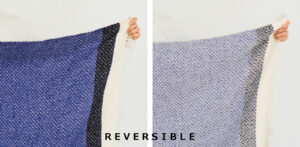 ウールコットンブランケットショール ヘリンボーン KAWARIシリーズ 商品画像