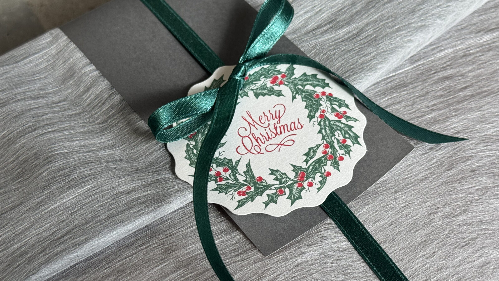 クリスマスラッピング