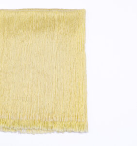 シルクコットンネックベール　イエロー　商品画像　