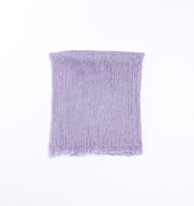 シルクコットンネックベール　パープル　商品画像　