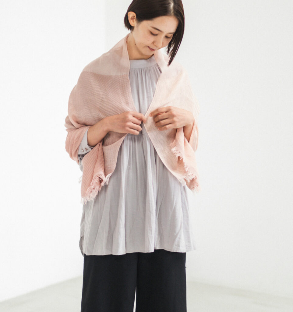 MAGICスカーフ　着用画像