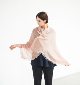 MAGICスカーフ　着用画像