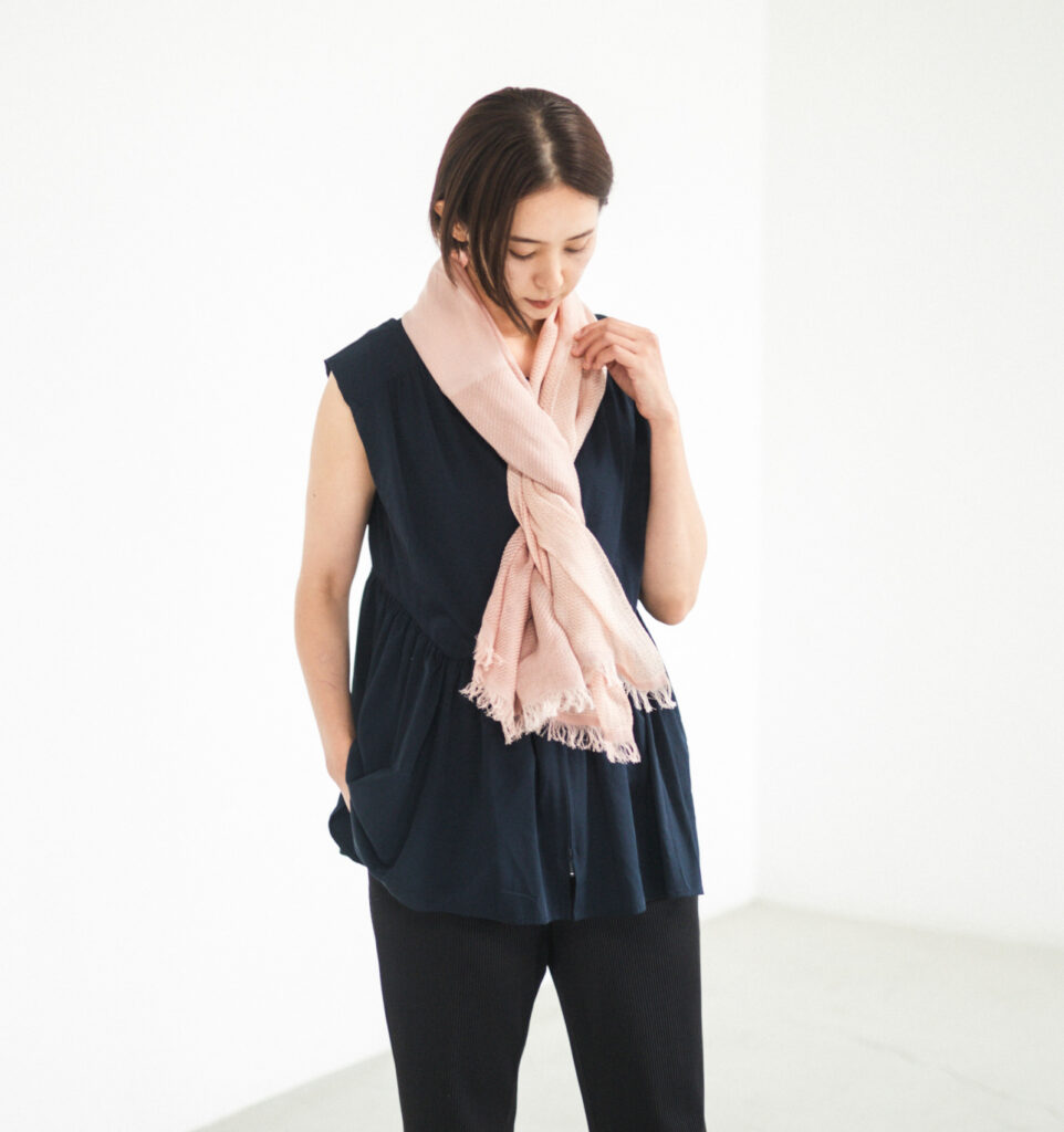 MAGICスカーフ　着用画像