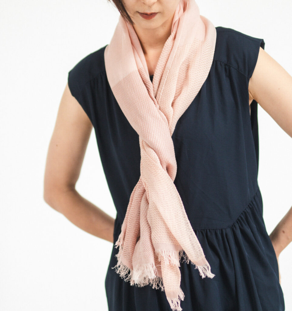 MAGICスカーフ　着用画像