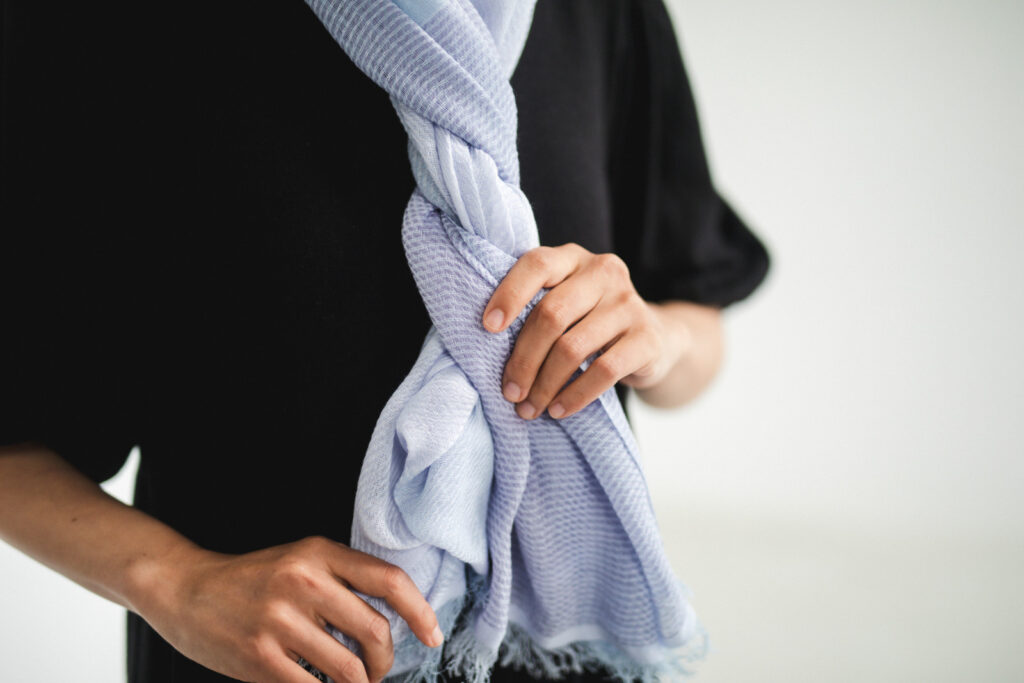 MAGICスカーフ 着用画像