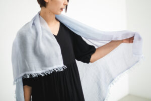 MAGICスカーフ　着用画像