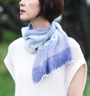 YURAGIシルクコットンショートマフラー