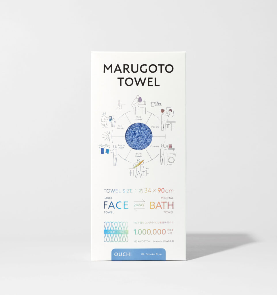 OUCHI タオル MARUGOTO TOWEL